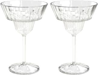 Koziol Superglas Club No. 16 2er Set, Cocktailbecher, Kunststoff, Crystal Clear, 250 ml, 4481535