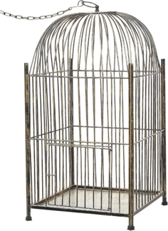 Laterne COMOROS Metall 62 cm Gold