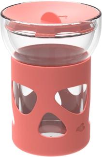 Leonardo To go Becher IN GIRO, Kaffeebecher, Isolierbecher, Materialmix, Orange, 250 ml, 029209