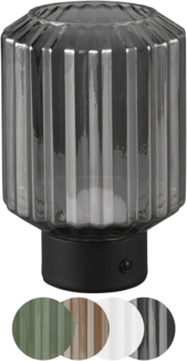 lightling LED Tischleuchte Luan, Touchfunktion, LED fest integriert, Warmweiß, aufladbar via USB-C, dimmbar, Akkubetrieb