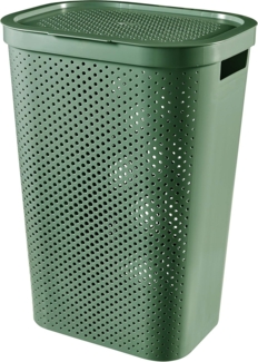Laundry box Infinity Recycled 60L 44 x 35 x 60 cm green 3253924754185