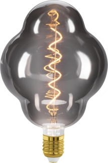 Eglo 110254 LED Leuchtmittel E27 schwarz-transparent 1X4W 2000K L:20cm Ø15cm dimmbar