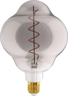 Eglo 110254 LED Leuchtmittel E27 schwarz-transparent 1X4W 2000K L:20cm Ø15cm dimmbar