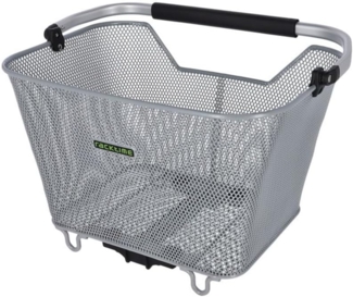 Racktime System Korb Baskit Deluxe 2.0 45x33x30cm, silber, 23ltr, Snapit 2.0, silber