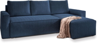 Masseno Ecksofa POTARO mit Schlaffunktion L-Form, Sofa mit Bettkasten