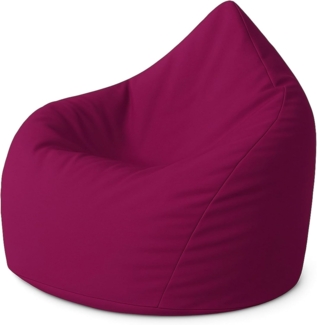 PATCH HOME Patchhome Sitzsack Tropfenform - Weinrot für In & Outdoor XXXL 480 Liter - mit Styropor Füllung in 25 versch. Farben und 3 Größen