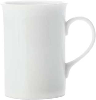 Becher englisch 290 ml / Maxwell & Williams / White Basics / Round / Tasse / Kaffeepott / Pott / Kaffeebecher / Teebecher