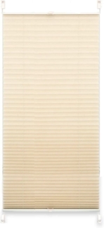 Marke Plissee 95x 140 cm beige crash