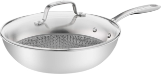 Tefal E49716 Eternal Mesh Wokpfanne 28 cm mit Deckel E49716