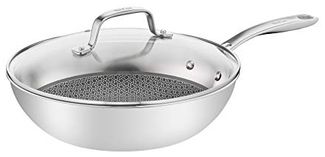 Tefal E49716 Eternal Mesh Wokpfanne 28 cm mit Deckel E49716