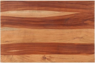 vidaXL Tischplatte Massivholz Akazie 15-16 mm 60x90 cm 285980