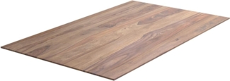 Esstischplatte Edge 140x90 cm Sheesham Natur Schweizer Kante