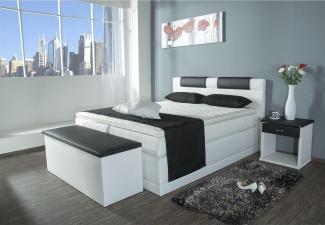 Piano Boxspringbett 160x200 7-Zonen Taschenfederkern Lieferbar in Härtegrad H2 H3 H4 Mit Komfort Topper Kostenlose Anlieferung und Aufbau Boxspringbetten Hotelbett Doppelbett Polsterbett