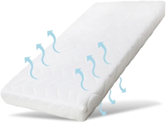 Ehrenkind® Kindermatratze Pur | Baby Matratze 90x190 | Babymatratze 90x190 aus hochwertigem Schaum und Hygienebezug