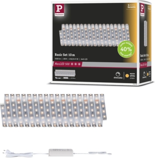 Paulmann 71229 MaxLED 500 LED Stripe Basisset 10m 2700K