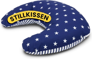 Amilian Stillkissen Lagerungskissen - Seitenschläferkissen - Stillkissen klein, Schwangerschaftskissen zum Schlafen, pregnancy pillow mit Füllung (60x42 cm), für Mütter und Babys