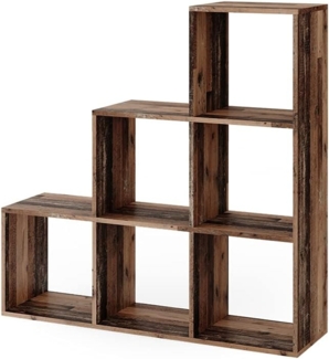 Treppenregal Antikholz 107.2 x 107.8 cm Vicco