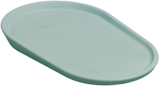 Shnuggle Squishy Baby-Wickelunterlage, weiches und warmes Schaumstoff-Material ist schöner für Babys, perfekt für Windeln, rutschfest, leicht zu reinigen, abwischbar (Eukalyptusgrün)