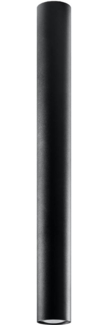 SOLLUX SL. 1003 Deckenleuchte LAGOS 60 schwarz L: 60, B: 60, H: 600, GU10/40W, dimmbar