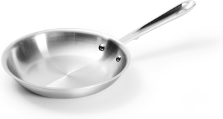 All-Clad BD55108 D5 Brushed 1810 Stainless Steel 5-Ply Bonded Dishwasher Safe Fry Saute Pan Cookware, 8-Inch