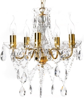 riess-ambiente Kronleuchter DIAMONDS S 40cm gold, ohne Leuchtmittel, Wohnzimmer · Acryl · Schlafzimmer · Barock Design