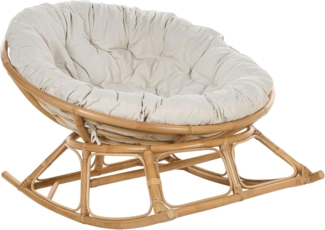 Schaukelsessel ORVIETO Rattan Natürlich