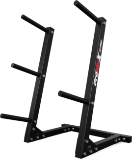 K-SPORT Hantelscheiben Gewichtsständer bis 280 kg I Halterung mit 5 Laststangen: 22mm, 280 kg, (Hantelscheibenständer, 1-tlg, 5 Gewichtsaufnahmestangen), Made in EU!
