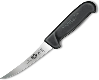 VICTORINOX Ausbeinmesser Fibrox silber, schwarz