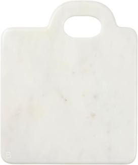 Broste Copenhagen Olina Schneidebrett white marmor 26x30cm