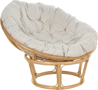 Gartenstuhl SALVO Rattan Natürlich