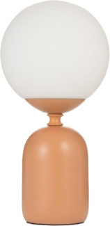 Pauleen Tischleuchte Glowing Charm max 20W Rusty red/weiß Keramik, ohne Leuchtmittel, E14