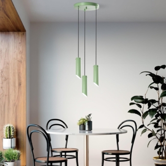 Kronleuchter, 'Kesik', 114 x 40 x 40, Minze