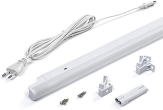 SO-TECH® LED Unterbauleuchte Slim 310,5 - 1471 mm Möbelleuchte Schrankleuchte neutralweiß, LED fest integriert, Neutralweiß, Länge 571 mm, 9 Watt