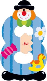 Sevi Zahlen Clown 8