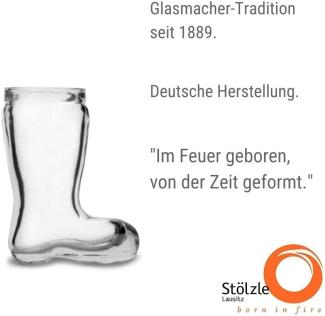 Stölzle Oberglas Stiefel Stamper 4 cl 12er Set
