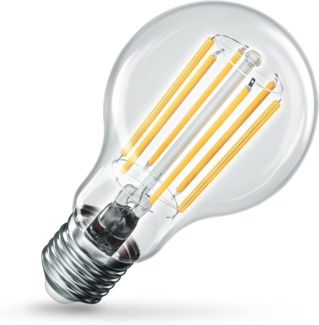 EMOS LED Lampe Edison A60, 7,2W Ersatz für 100W Glühbirne, A Klasse Vintage-Birne E27 Sockel, Helligkeit 1521 lm, Neutralweiß 4000 K, extra lange Lebensdauer 50000h, CRI min. 80, 360° Abstrahlwinkel