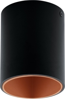 Eglo 94501 Deckenleuchte LED POLASSO schwarz, kupfer, LED max. 1X3,3W