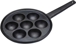 Kitchencraft Bratpfanne Kitchen Craft Augenpfanne Pförtchenpfanne Gusseisen Induktion