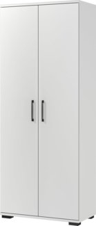 Germania Aktenschrank 4250-69 GW-Profi, in Lichtgrau, mit Metallgriffen, 80 x 200 x 40 cm (BxHxT)