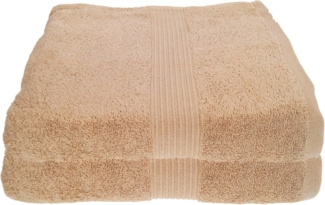 Julie Julsen Saunatuch 2-Saunatuch-Sand-Saunatuch 80x200 cm, Baumwolle (2-St)