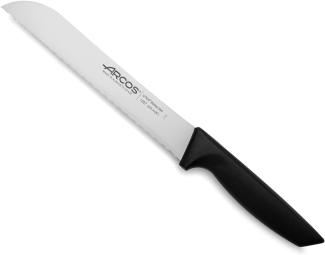 Arcos 7380011 Brotmesser gekerbt, Arcos Niza Metall schwarz 32 x 3 x 2 cm