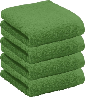 REDBEST Gästehandtuch Gästetuch "Oceanside" 4er-Pack, Frottier, Walk-Frottier Uni