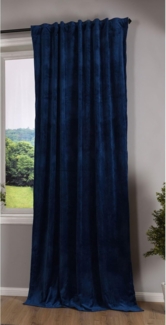 Gardinenbox Vorhang, verdecketeSchlaufen (1 St), verdunkelnd, Samt, Verdunkelung Schal »Milano« Samt blickdicht Tunneldurchzug kürzbar 203