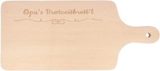 Spruchreif® Schneidebrett Schneidebrett aus Holz · Geschenke für Papa/Opa · Vatertagsgeschenk