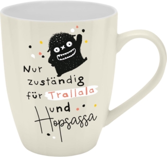 Tasse Tee- Kaffeetasse Kaffeebecher 35cl Geschenk Sheepworld TRALLALA 074188