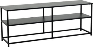 riess-ambiente Konsolentisch DURA STEEL 120cm schwarz (Einzelartikel, 1-St), Wohnzimmer · Metall · Flur · Industrial