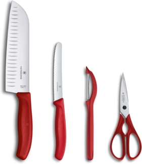 Victorinox Swiss Classic Kitchen Set 4 tlg. rot