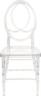 Esszimmerstuhl 2er Set MIDWAY Transparent