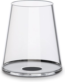 Trebonn SplitGlass Rotweinglas 450 ml Schwarz 2er-Set