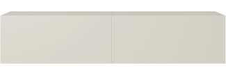 Selsey BISIRA TV-Element, Melamine, Graubeige, 140 cm